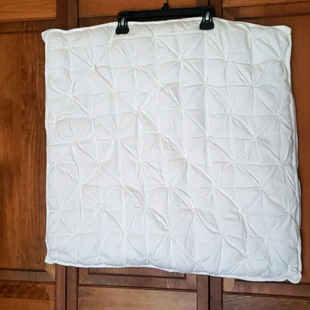 Pottery Barn Tufted Euro Pillow Sham